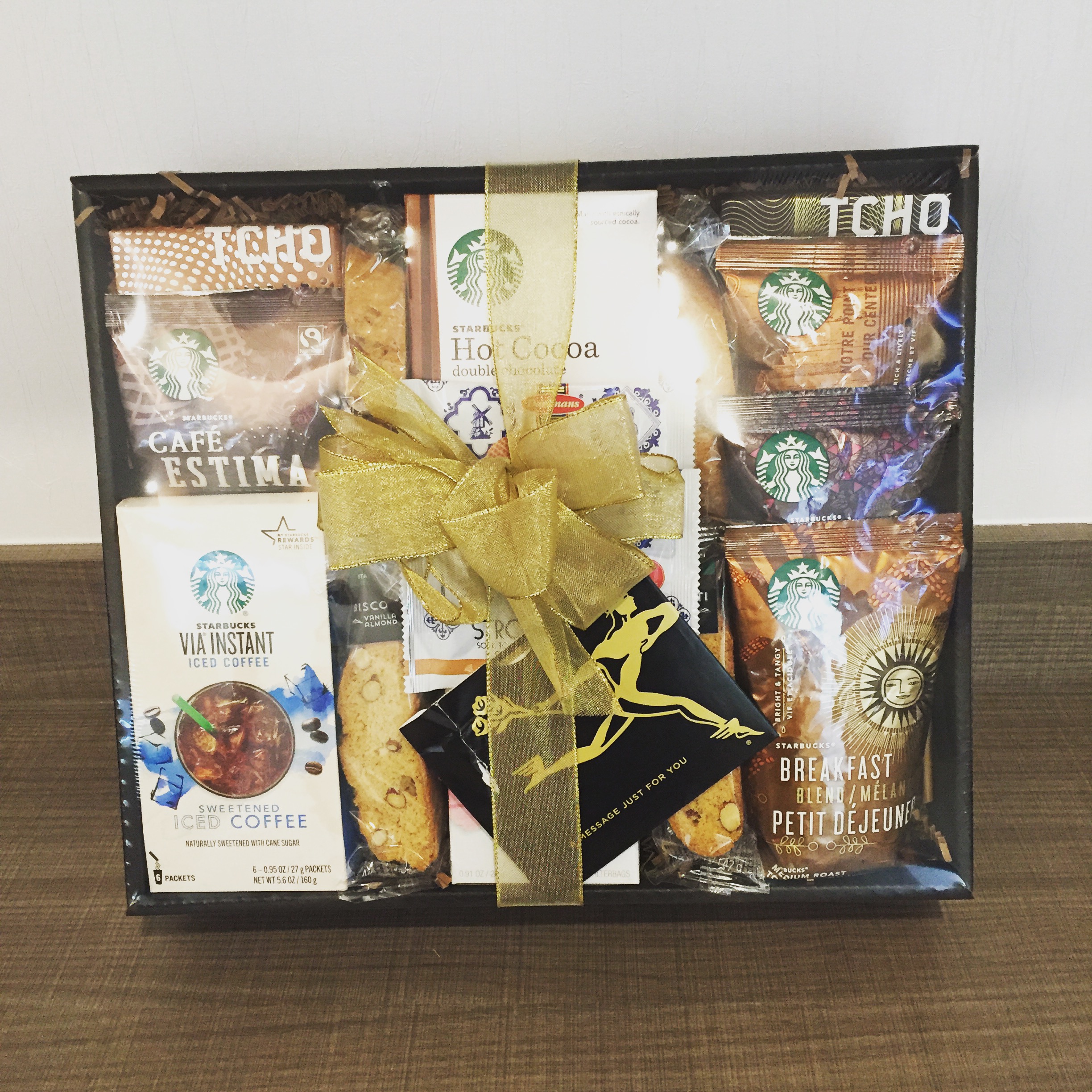 Starbucks gift basket